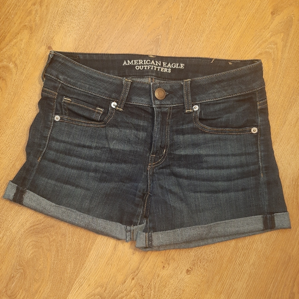 American Eagle denim jean shorts